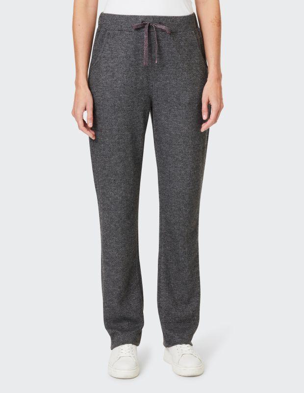 Joy Sportswear Freizeithose AMAYA Softe Jogginghose aus Jacquardstrick Joy Sportswear Freizeithose AMAYA Softe Jogginghose aus Jacquardstrick