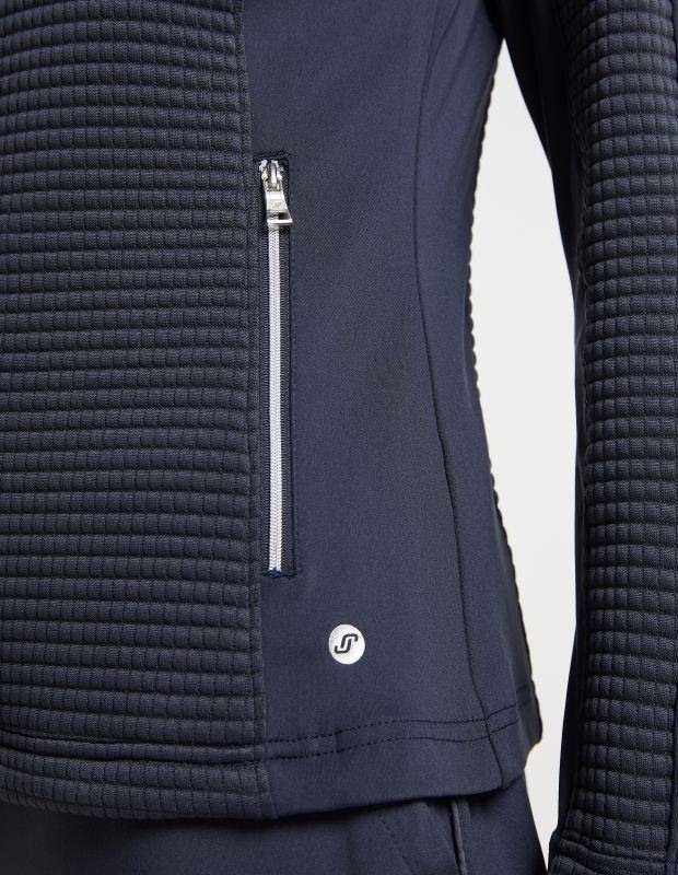 Joy Sportswear Jacke SANJA Sportive Jacke Aus Struktur-Jersey