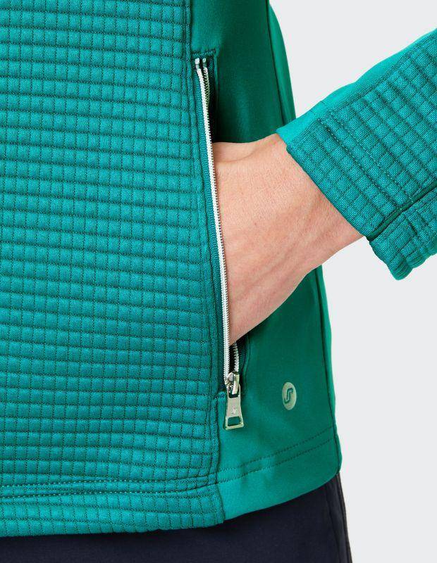 Joy Sportswear Jacke SANJA Sportive Jacke Aus Struktur-Jersey