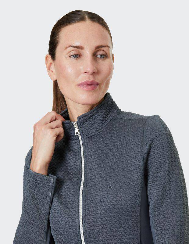 Joy Sportswear Jacke SOLVEIG Sportive Jacke Aus Strukturmaterial