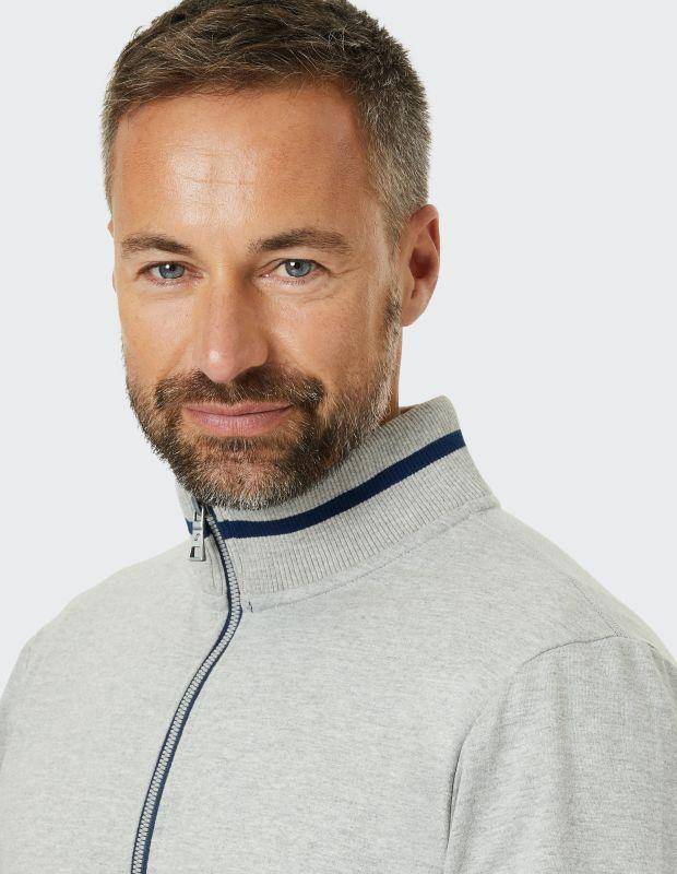 Joy Sportswear Jacke SVEN Sweatjacke Mit Kontraststreifen Im Kragen