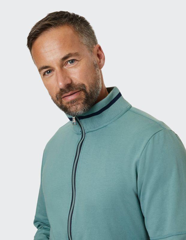 Joy Sportswear Jacke SVEN Sweatjacke Mit Kontraststreifen Im Kragen