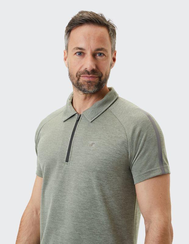 Joy Sportswear Poloshirt IVO Aktives Zip - Poloshirt