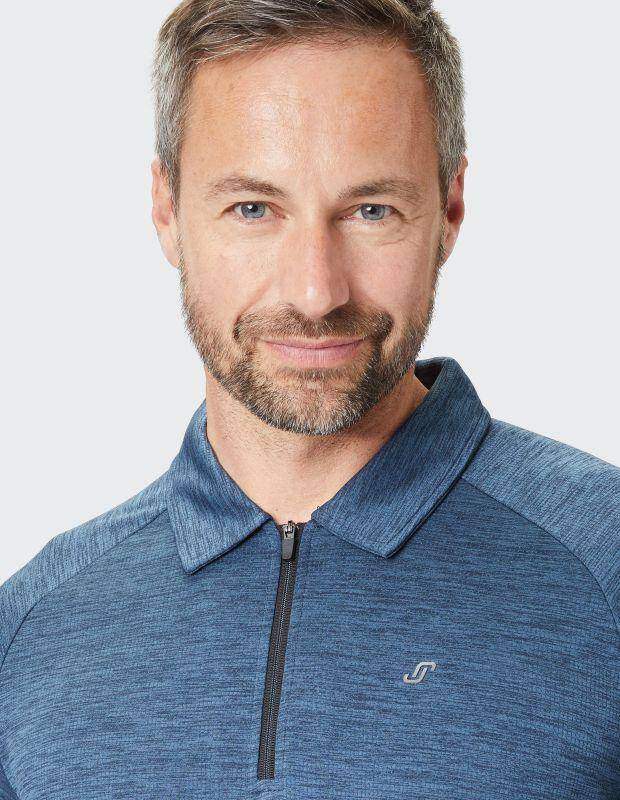 Joy Sportswear Poloshirt IVO Aktives Zip - Poloshirt