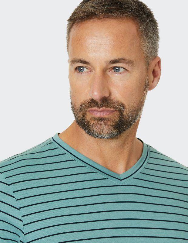 Joy Sportswear T-Shirt JANOSCH Streifenshirt