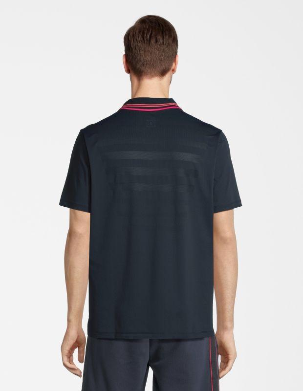 Joy Sportswear POLOSHIRT G-Style Poloshirt Mit Platzierten Jacquard Im Rückteil