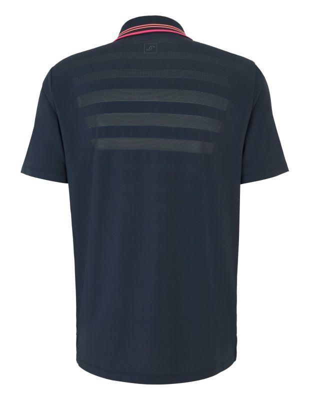 Joy Sportswear POLOSHIRT G-Style Poloshirt Mit Platzierten Jacquard Im Rückteil