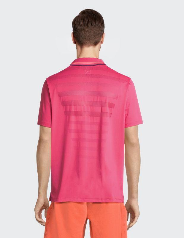 Joy Sportswear POLOSHIRT G-Style Poloshirt Mit Platzierten Jacquard Im Rückteil