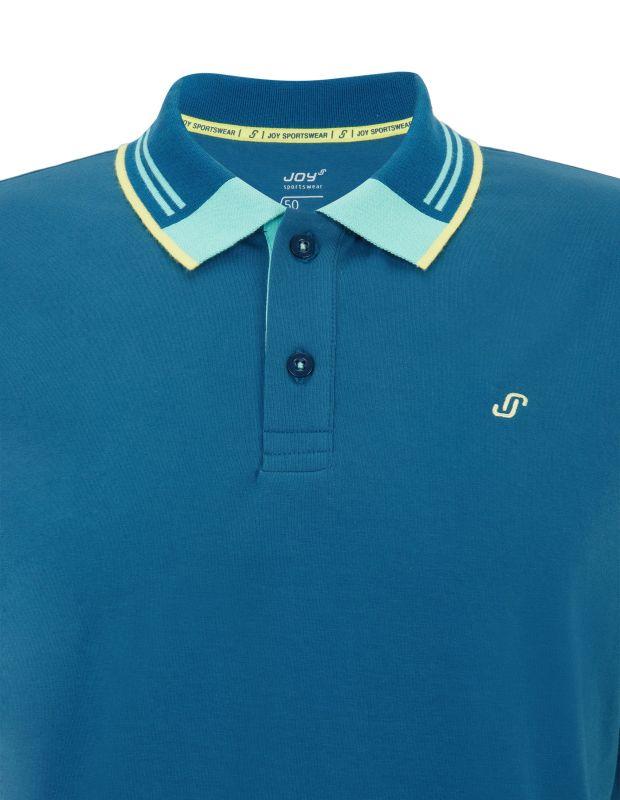 Joy Sportswear POLOSHIRT JERSEY G-Style Poloshirt Mit 3-farbigen Kragen