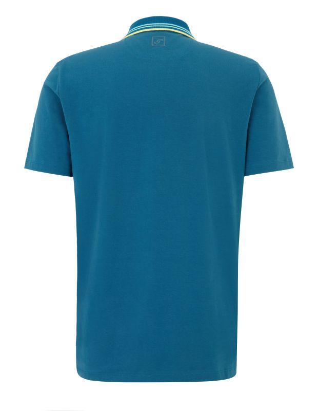 Joy Sportswear POLOSHIRT JERSEY G-Style Poloshirt Mit 3-farbigen Kragen