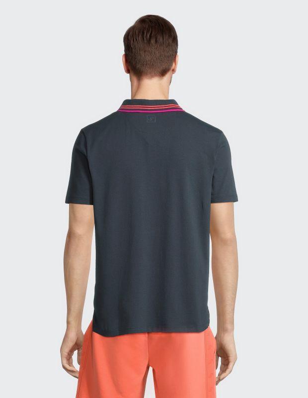 Joy Sportswear POLOSHIRT JERSEY G-Style Poloshirt Mit 3-farbigen Kragen