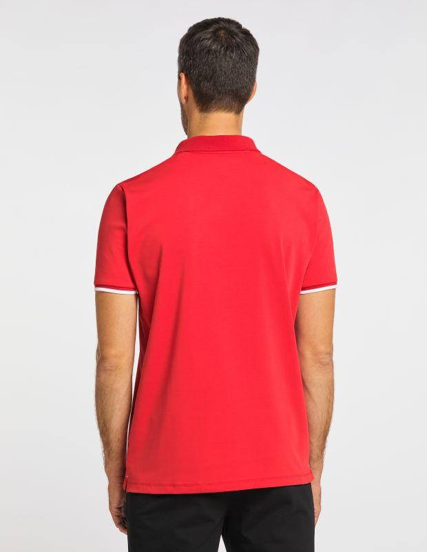 Joy Sportswear Poloshirt MIO Poloshirt Mit Kontraststreifen