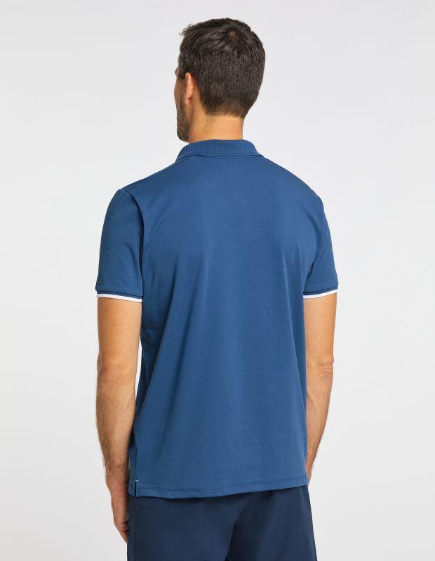 Joy Sportswear Poloshirt MIO Poloshirt Mit Kontraststreifen