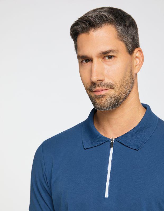 Joy Sportswear Poloshirt MIO Poloshirt Mit Kontraststreifen