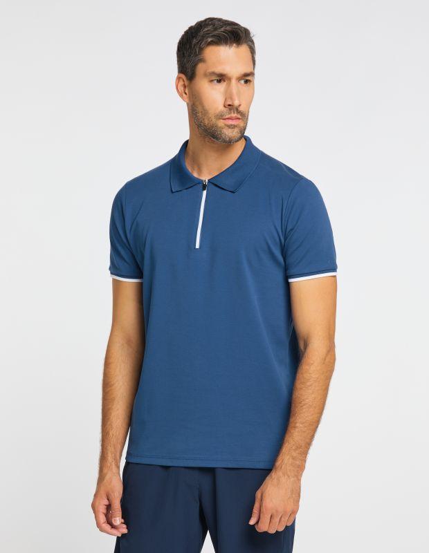 Joy Sportswear Poloshirt MIO Poloshirt mit Kontraststreifen