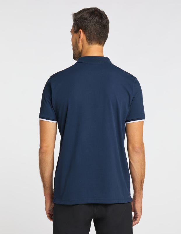 Joy Sportswear Poloshirt MIO Poloshirt Mit Kontraststreifen