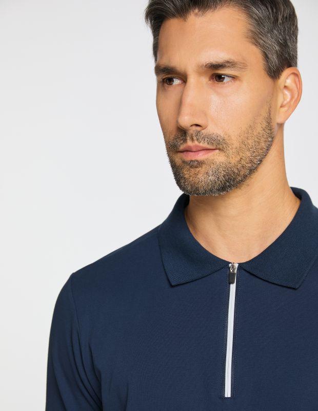 Joy Sportswear Poloshirt MIO Poloshirt Mit Kontraststreifen