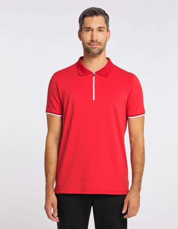 Joy Sportswear Poloshirt MIO Poloshirt mit Kontraststreifen