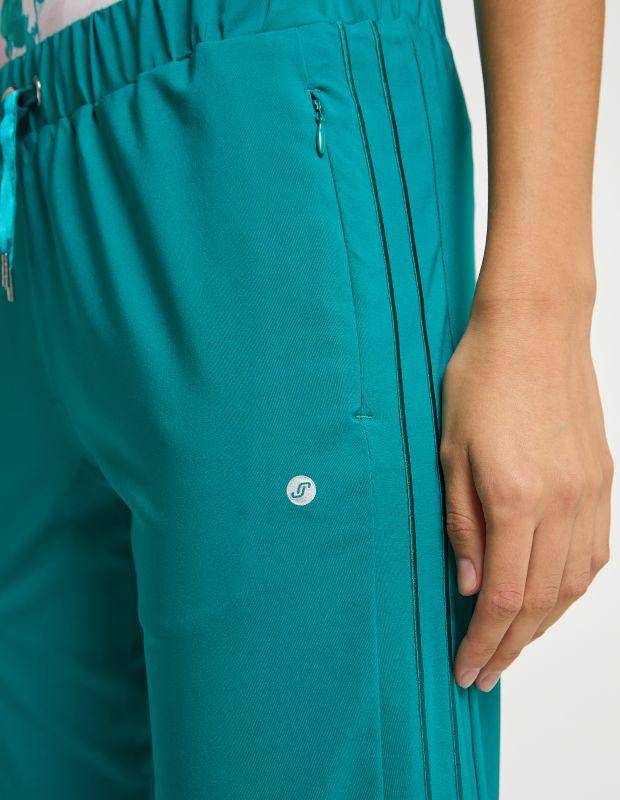 Joy Sportswear Sporthose ENJA Moderne Schlupf-Hose Mit Glänzenden Nahtdetails