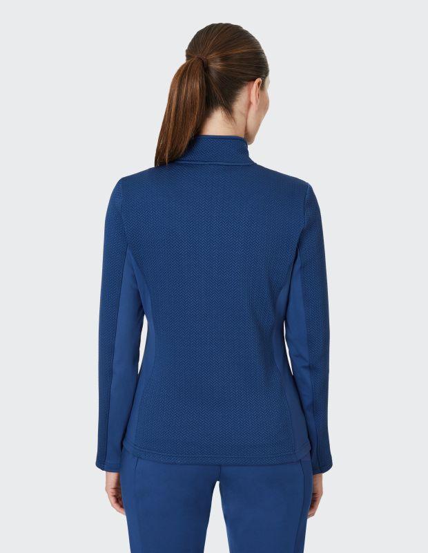 Joy Sportswear Sportjacke WIEBKE Sportive Jacke Mit Zick-Zack-Struktur