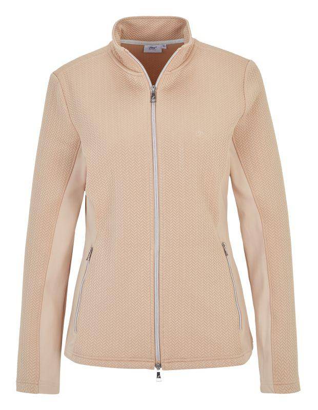 Joy Sportswear Sportjacke WIEBKE Sportive Jacke Mit Zick-Zack-Struktur
