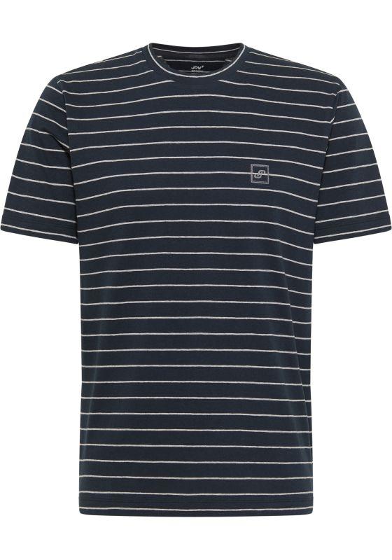 Joy Sportswear Sportshirt DELIAN Gestreiftes T-Shirt Aus 100% Baumwolle