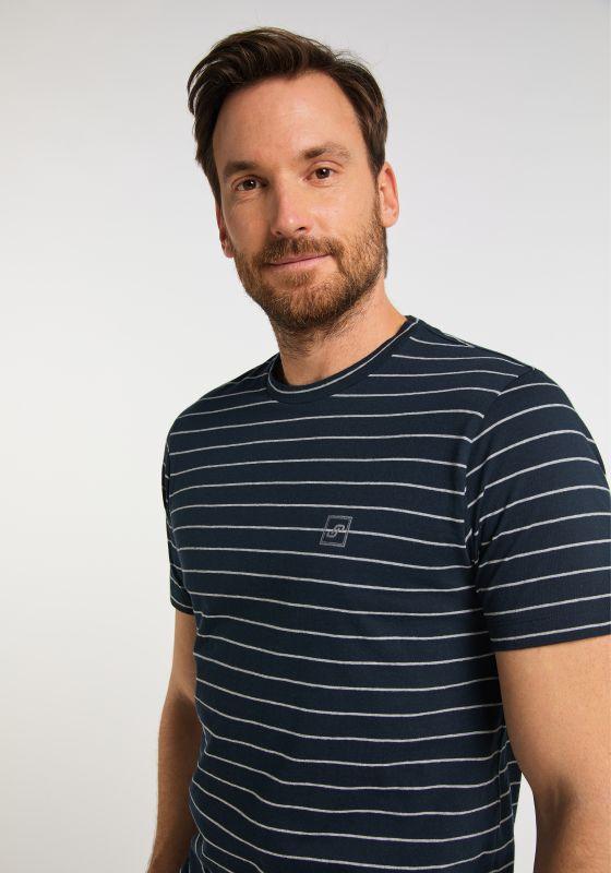 Joy Sportswear Sportshirt DELIAN Gestreiftes T-Shirt Aus 100% Baumwolle