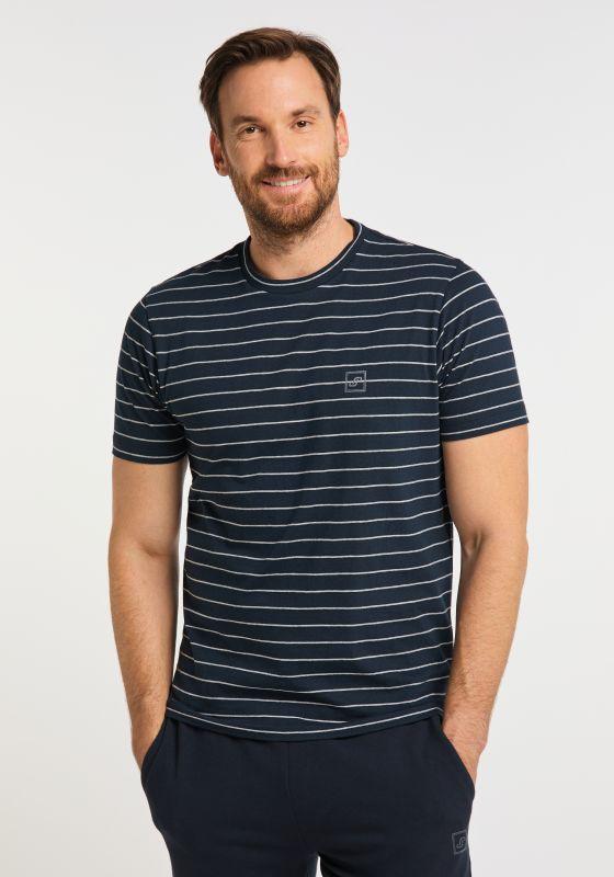 Joy Sportswear Sportshirt DELIAN Gestreiftes T-Shirt aus 100% Baumwolle