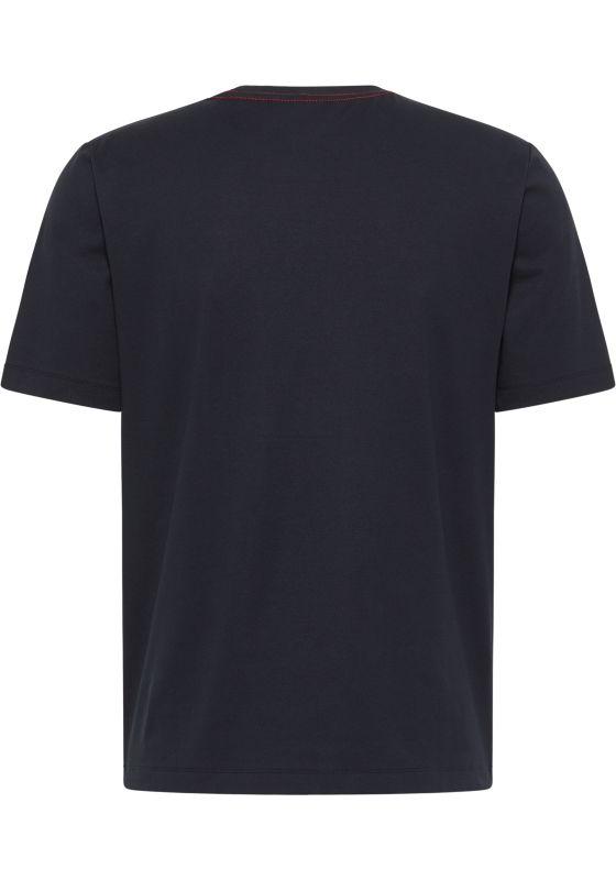 Joy Sportswear Sportshirt MARIUS V-Neck T-Shirt Mit Logo Patch