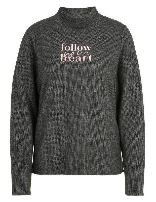 Joy Sportswear Sweatshirt GLORIA Sweatshirt Aus Softem Jacquardstrick