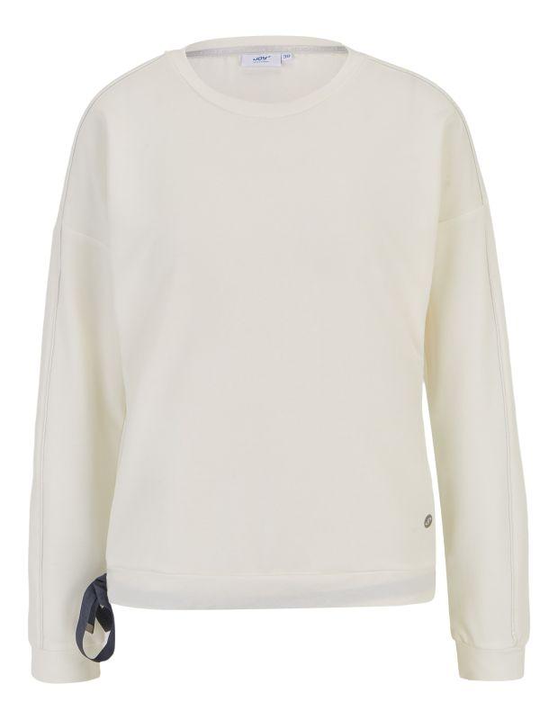 Joy Sportswear Sweatshirt RIKE Softes Sweatshirt Mit Glanz Paspel