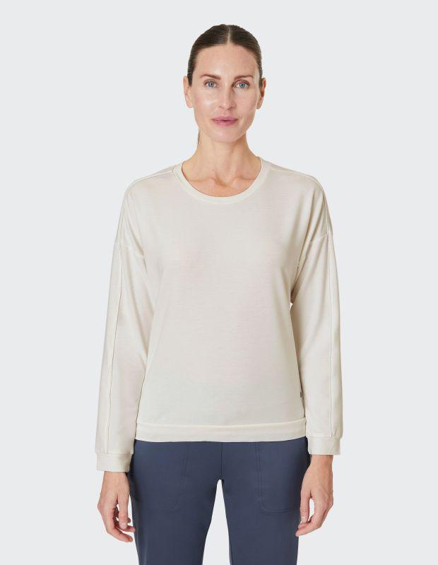 Joy Sportswear Sweatshirt RIKE Softes Sweatshirt mit Glanz Paspel Joy Sportswear Sweatshirt RIKE Softes Sweatshirt mit Glanz Paspel