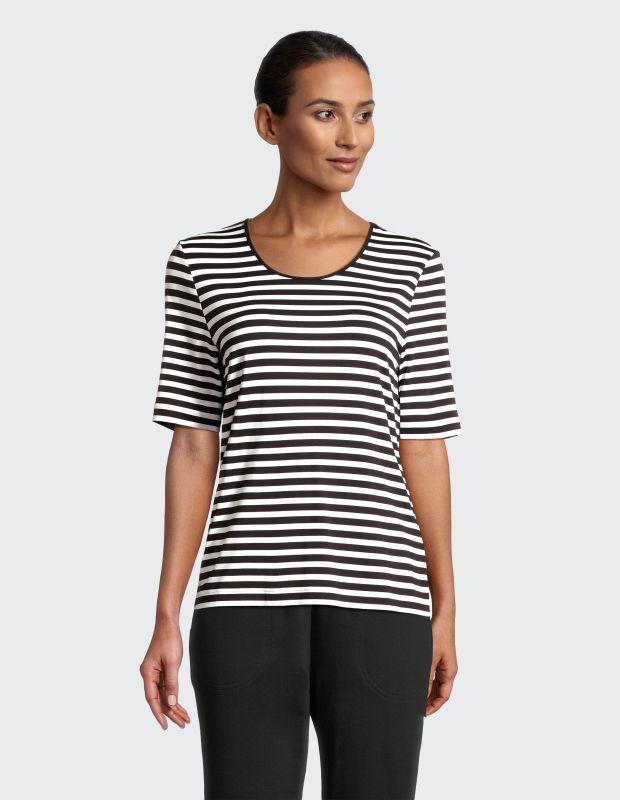 Joy Sportswear T-Shirt ALLISON Feiner Ringel im maritimen Look