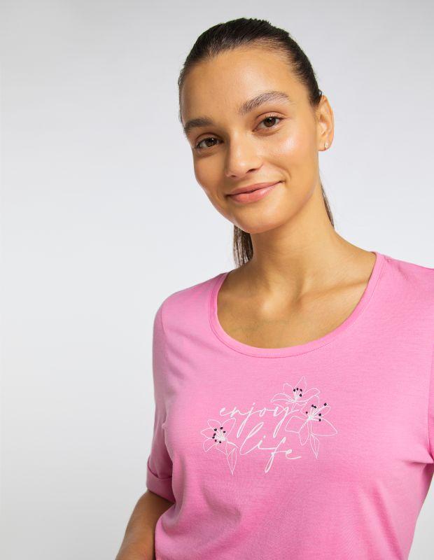 Joy Sportswear T-Shirt ANYA T-Shirt Mit Grafischem Blumendruck