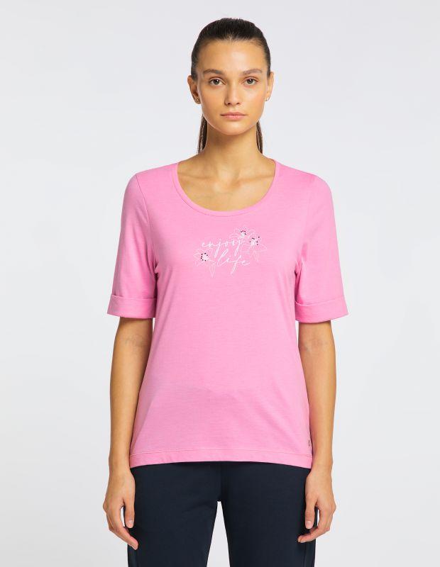 Joy Sportswear T-Shirt ANYA T-Shirt mit grafischem Blumendruck