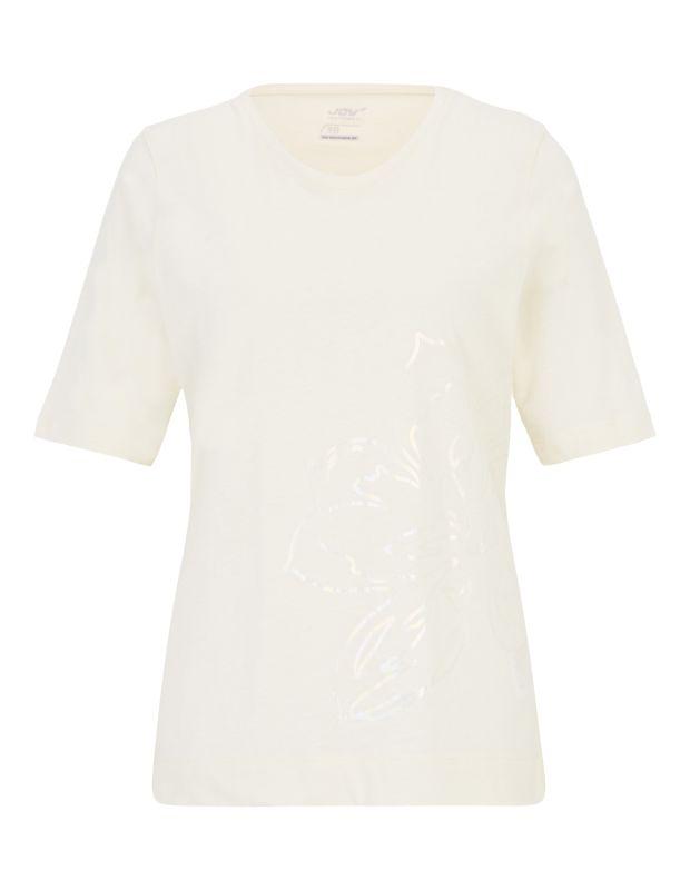 Joy Sportswear T-Shirt CHLOE T-Shirt Mit Schillerndem Blumendruck