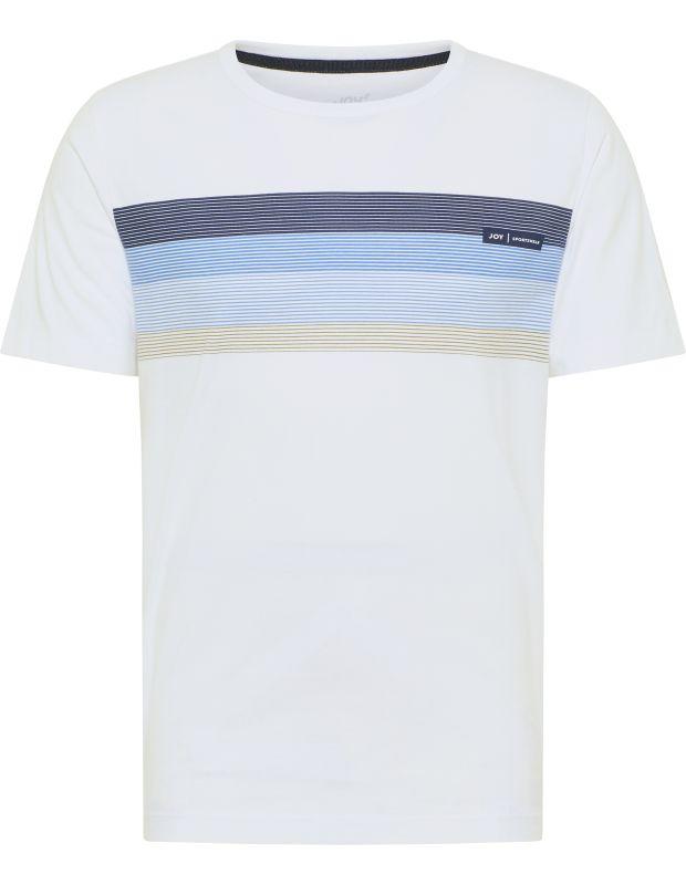 Joy Sportswear T-Shirt EIKE T-Shirt Mit Modernem Streifenprint