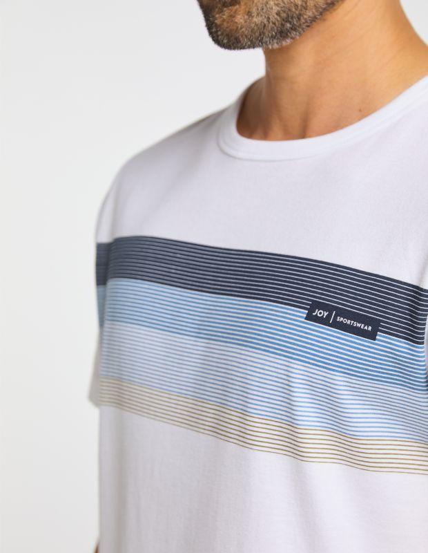 Joy Sportswear T-Shirt EIKE T-Shirt Mit Modernem Streifenprint