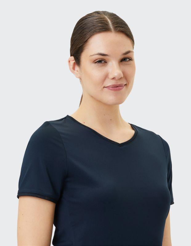 Joy Sportswear T-Shirt FELIA Sportives T-Shirt Mit V-Ausschnitt