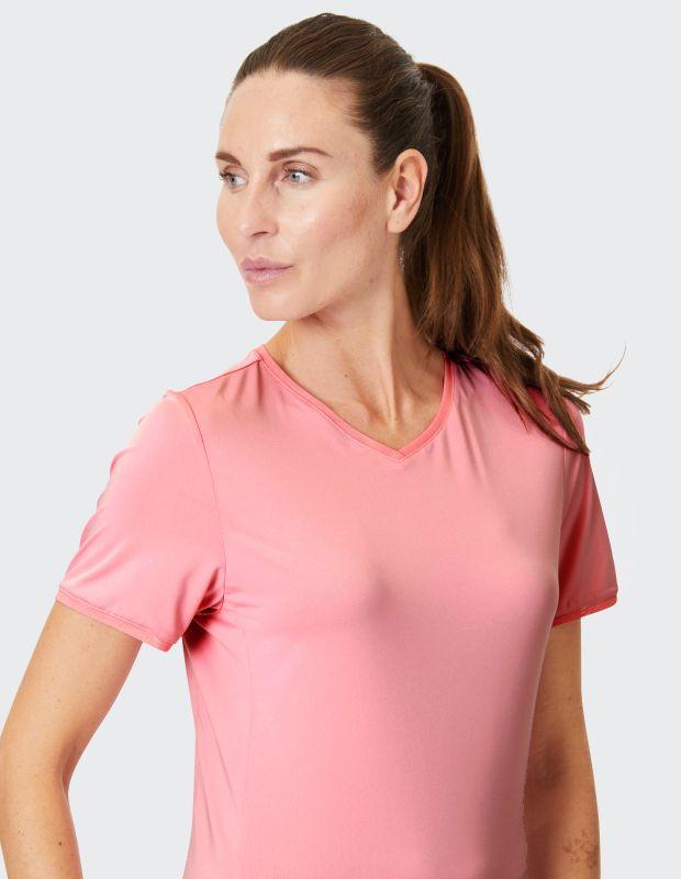 Joy Sportswear T-Shirt FELIA Sportives T-Shirt Mit V-Ausschnitt