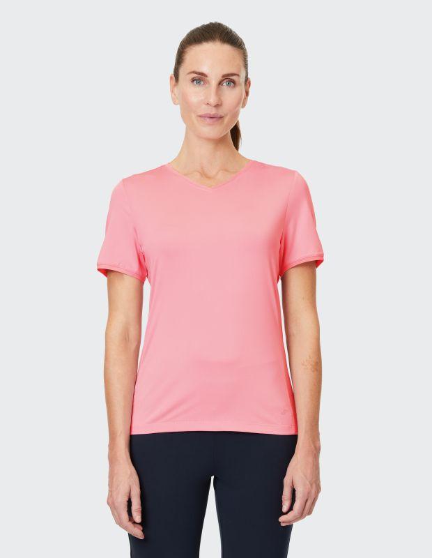Joy Sportswear T-Shirt FELIA Sportives T-Shirt mit V-Ausschnitt