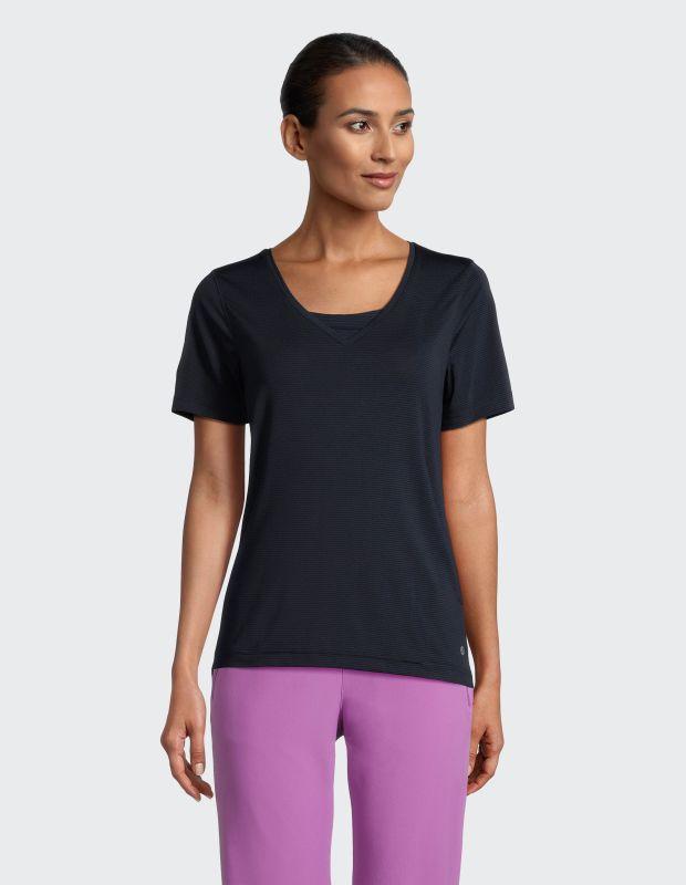 Joy Sportswear T-Shirt GESA Sportliches T-Shirt mit Streifendessin Joy Sportswear T-Shirt GESA Sportliches T-Shirt mit Streifendessin