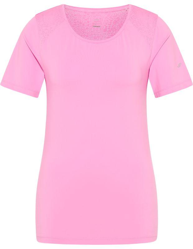 Joy Sportswear T-Shirt HANNA Sportives T-Shirt Mit Jacquardeinsatz