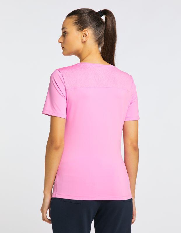 Joy Sportswear T-Shirt HANNA Sportives T-Shirt Mit Jacquardeinsatz