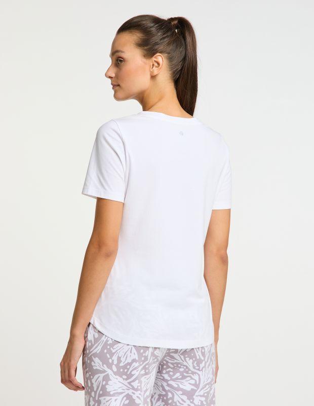 Joy Sportswear T-Shirt JIL Stilvolles T-Shirt Mit Abgerundetem Saum