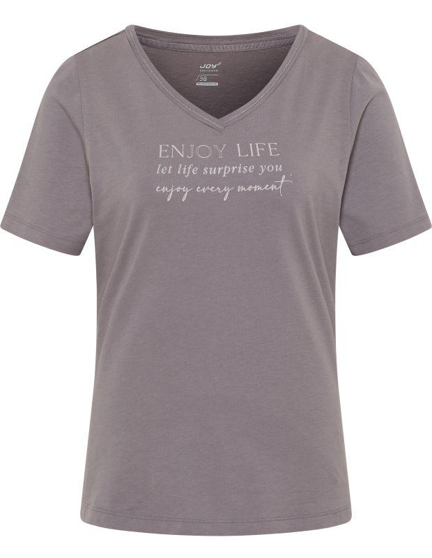 Joy Sportswear T-Shirt JIL Stilvolles T-Shirt Mit Abgerundetem Saum