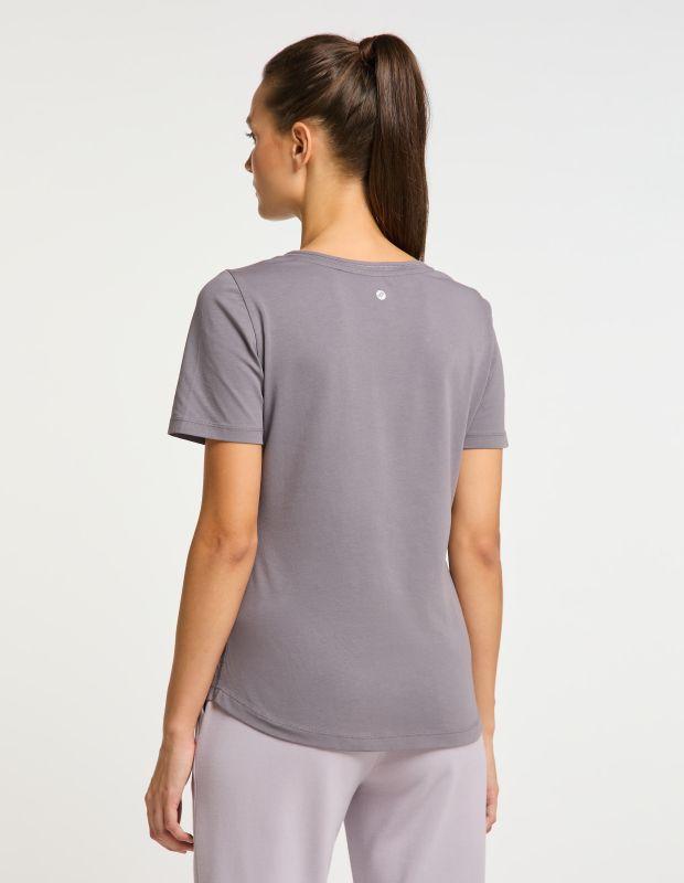 Joy Sportswear T-Shirt JIL Stilvolles T-Shirt Mit Abgerundetem Saum