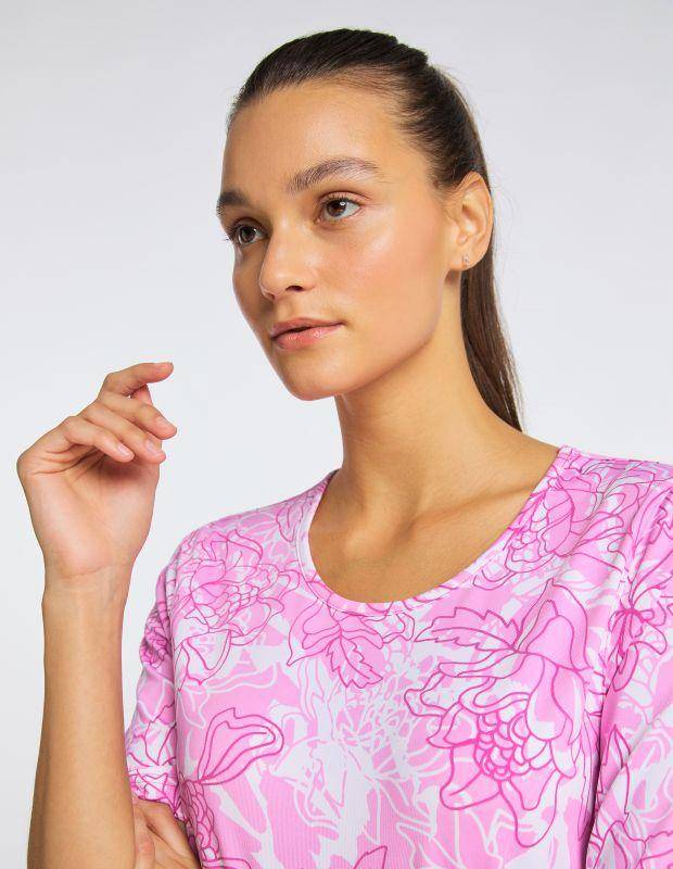 Joy Sportswear T-Shirt JOLA Sportliches T-Shirt Mit Floralem Druckmuster