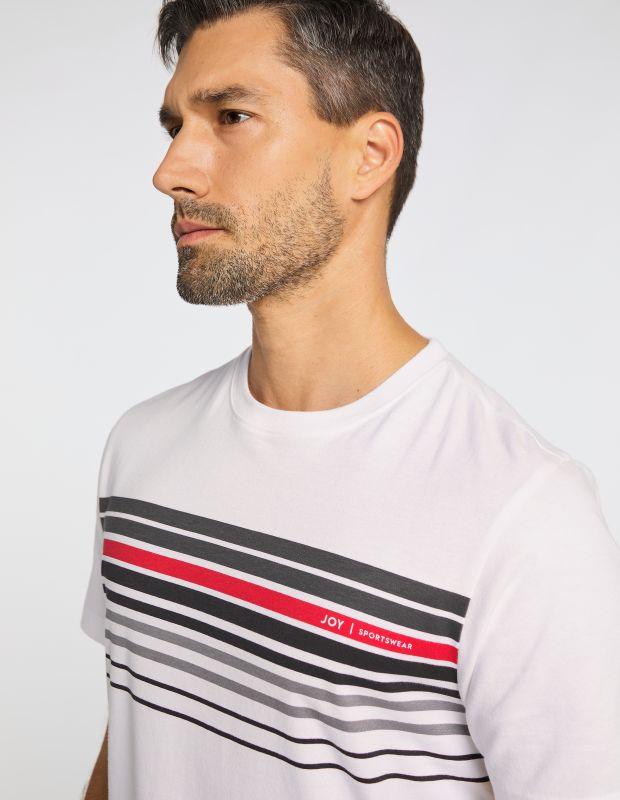 Joy Sportswear T-Shirt JORIS T-Shirt Mit Modischem Streifendruck