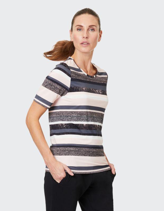 Joy Sportswear T-Shirt LARA T-Shirt mit Streifenprint